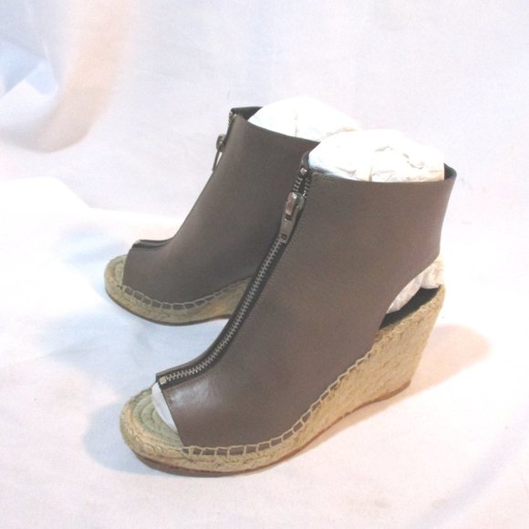 NEW CELINE WEDGE SATTLE BOOTIE SANDAL ESPADRILLE - Picture 5 of 8